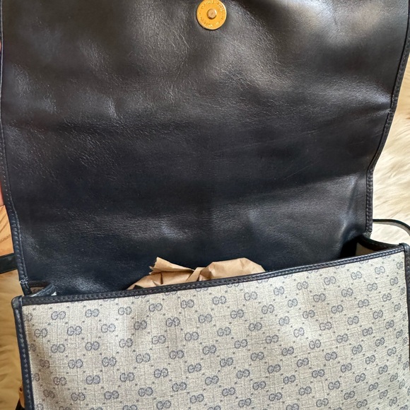 Gucci Sherry Line Micro Gg Leather Shoulder Bag - Picture 3 of 9